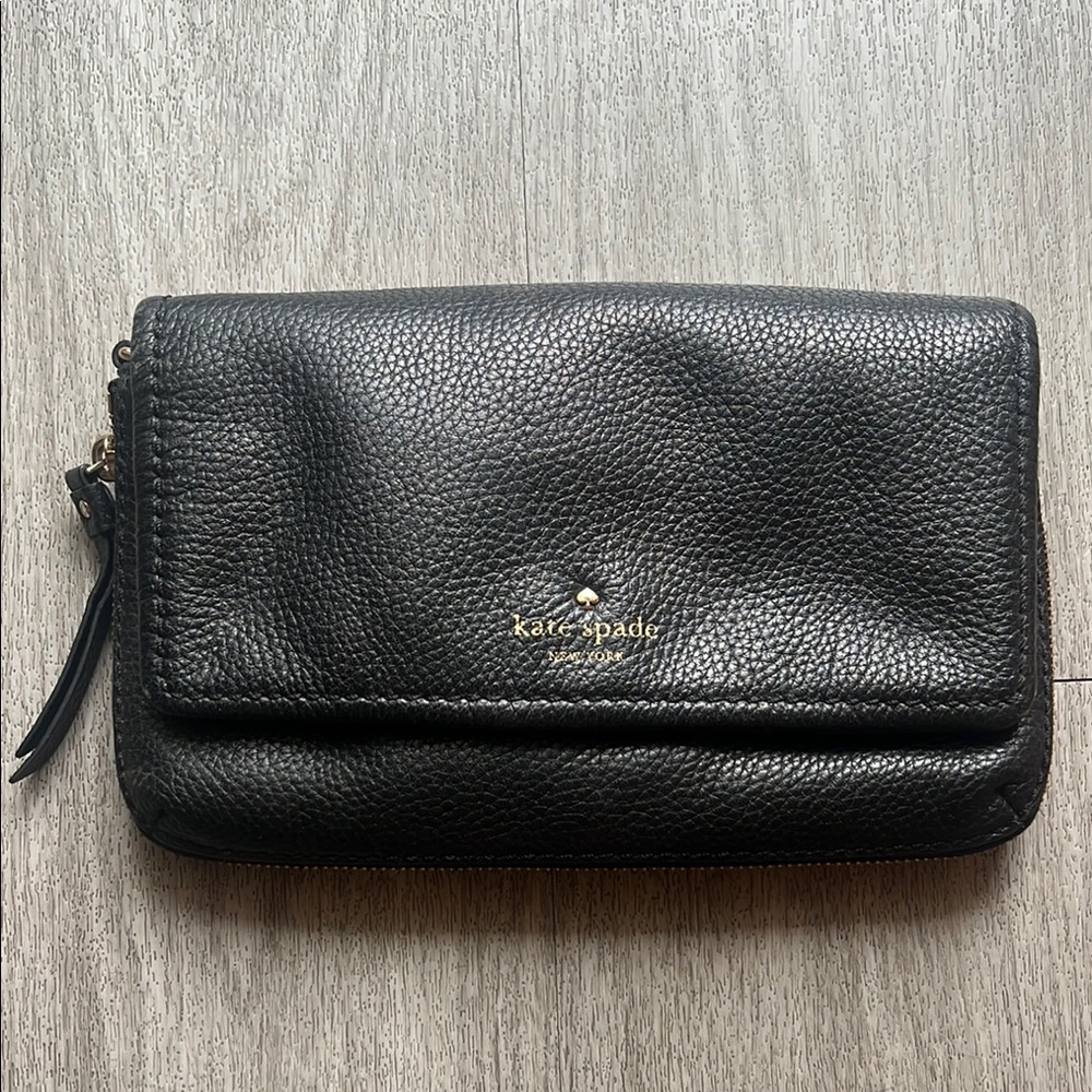 Kate Spade Black Leather purse